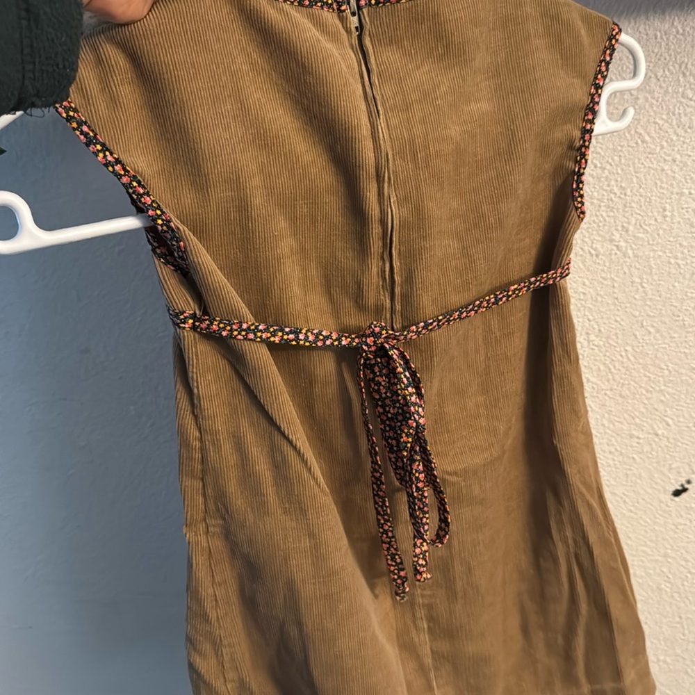 Kids Brown Dress vintage - Picture 5 of 9